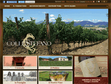 Tablet Screenshot of collestefano.com